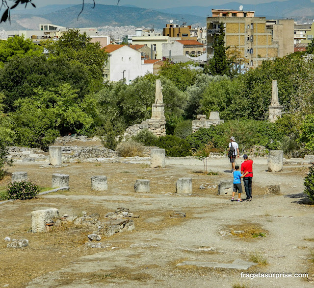 Odeon de Agripa na Ágora Antiga de Atenas