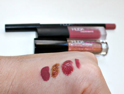 huda beauty liquid matte swatch