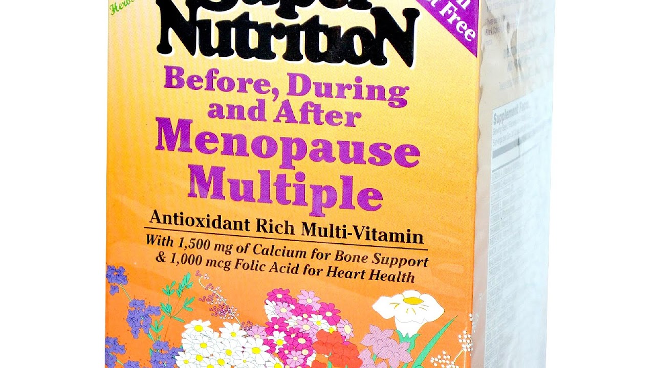 Vitamins For Menopause Weight Gain