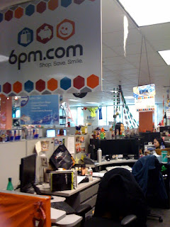  Zappos' fun office environment