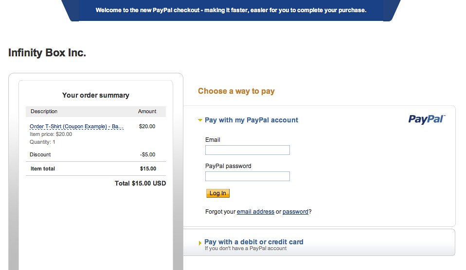 What is the email address for paypal