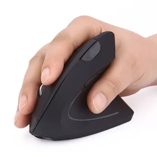 Ergonomic Vertical Wireless Mouse