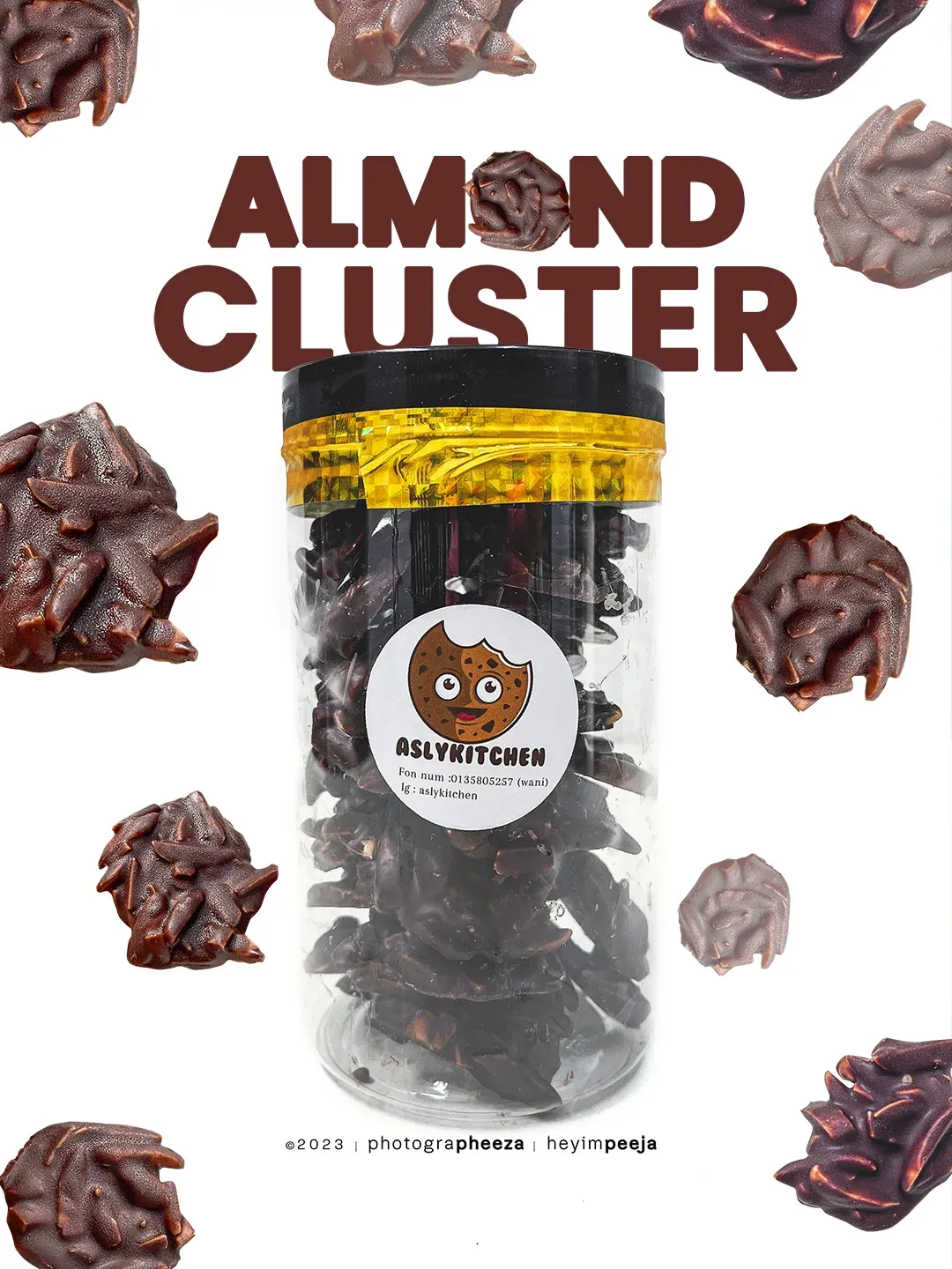 Almond Cluster Crunchy Sedap Dan Murah