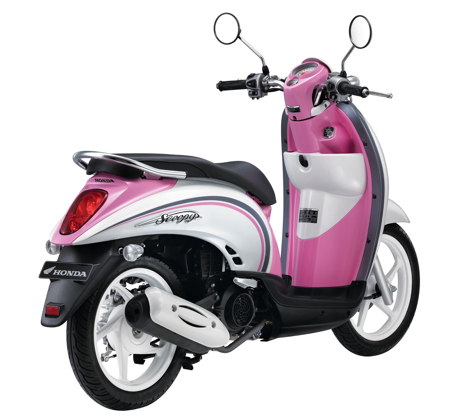 Koleksi Modifikasi Motor Scoopy Pink Terlengkap Palm Modifikasi