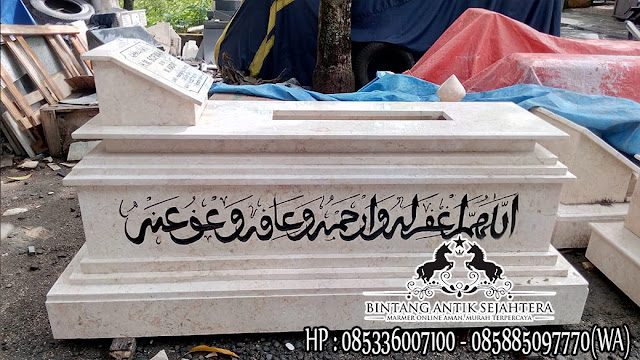 DAFTAR HARGA 15 JENIS KIJINGAN MAKAM MARMER GRANITE TERLARIS BERIKUT NISAN NYA