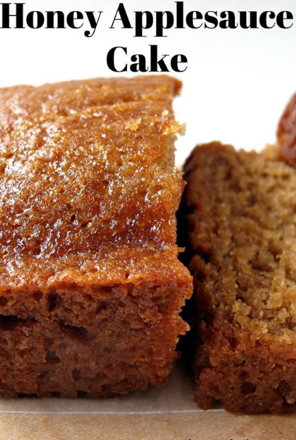 HONEY APPLESAUCE CAKE