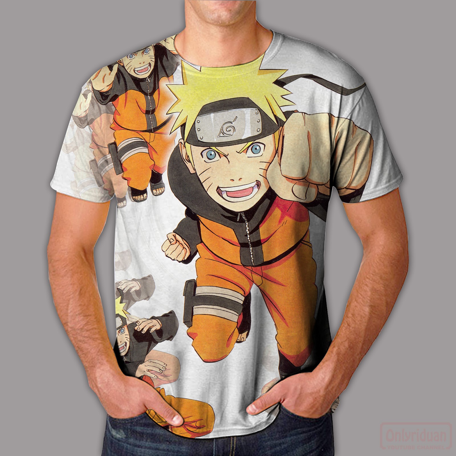 Desain Kaos 3d Mudah Dengan Mockup Kaos