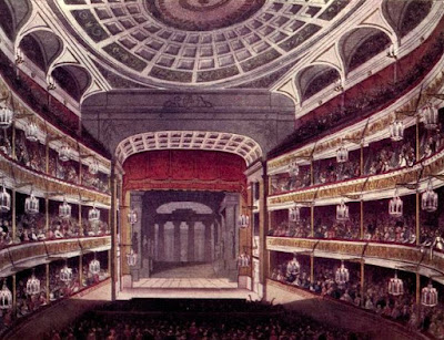 New Covent Garden Theatre from The Microcosm of London Vol 3 (1810)