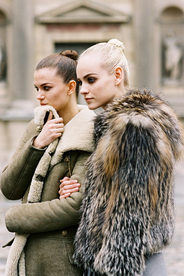 Paris Fashion Week AW 2012...Ginta and Kasia