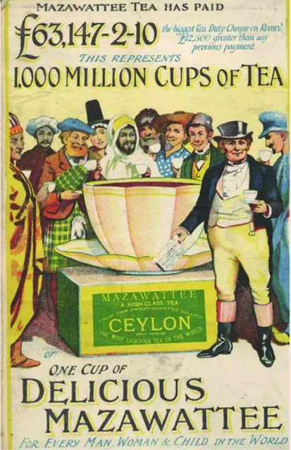 Advertisement for tea in 1890