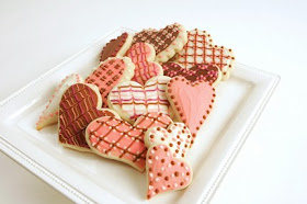 sugar cookie heart valentine