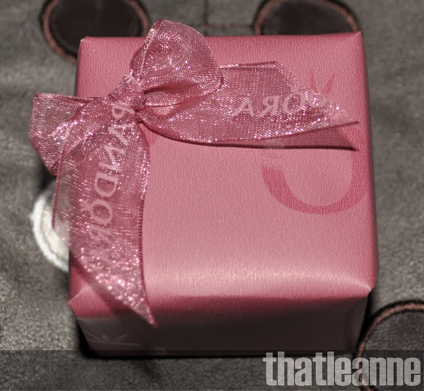 a small wrapped gift box