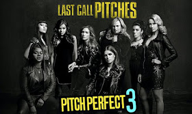 Review Filem Pitch Perfect 3, English Movie, English Film, English Movie Pitch Perfect 3, Pitch Perfect 1, Pitch Perfect 2, Sinopsis Pitch Perfect 3, Pitch Perfect 3 Cast, Pelakon Filem Pitch Perfect 3, Anna Kendrick, Rebel Wilson, Brittany Snow, Anna Camp, Hailee Steinfeld, Hana Mae Lee, John Lithgow, OST, Ending, Poster Pitch Perfect 3, Happy Ending,