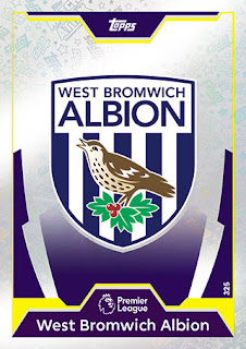 Topps Match Attax 2017-2018 West Bromwich Albion Set