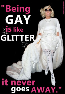 lady gaga glitter quotation