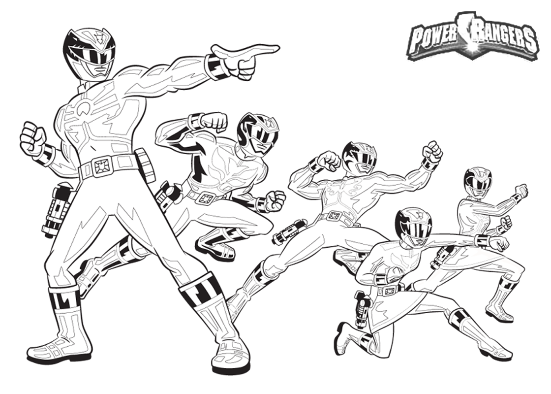 Download Power Ranger Coloring Pages