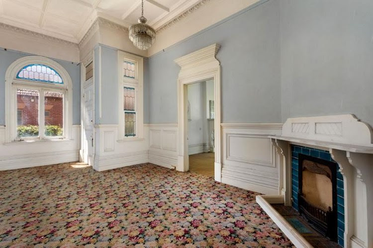 Ornate entrance, Maroondah, 177 Kooyong Road Toorak VIC