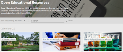 Open Educational Resources Discovery Collection landing page