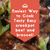 Easiest Way to Cook Tasty Easy crockpot beef and broccoli