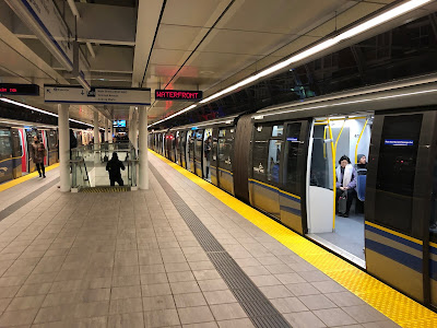 SkyTrain at Main Street Station