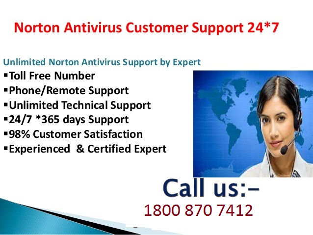 Norton antivirus customer support number