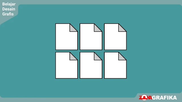 Cara Membagi Ukuran Kertas dengan Presisi di Corel Draw X7