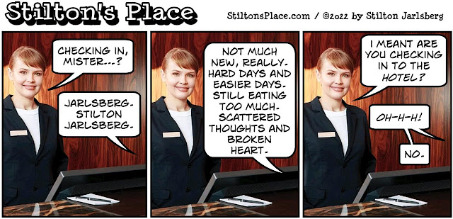 stilton’s place, stilton, political, humor, conservative, cartoons, jokes, hope n’ change, Kathy, checking in, Scotch