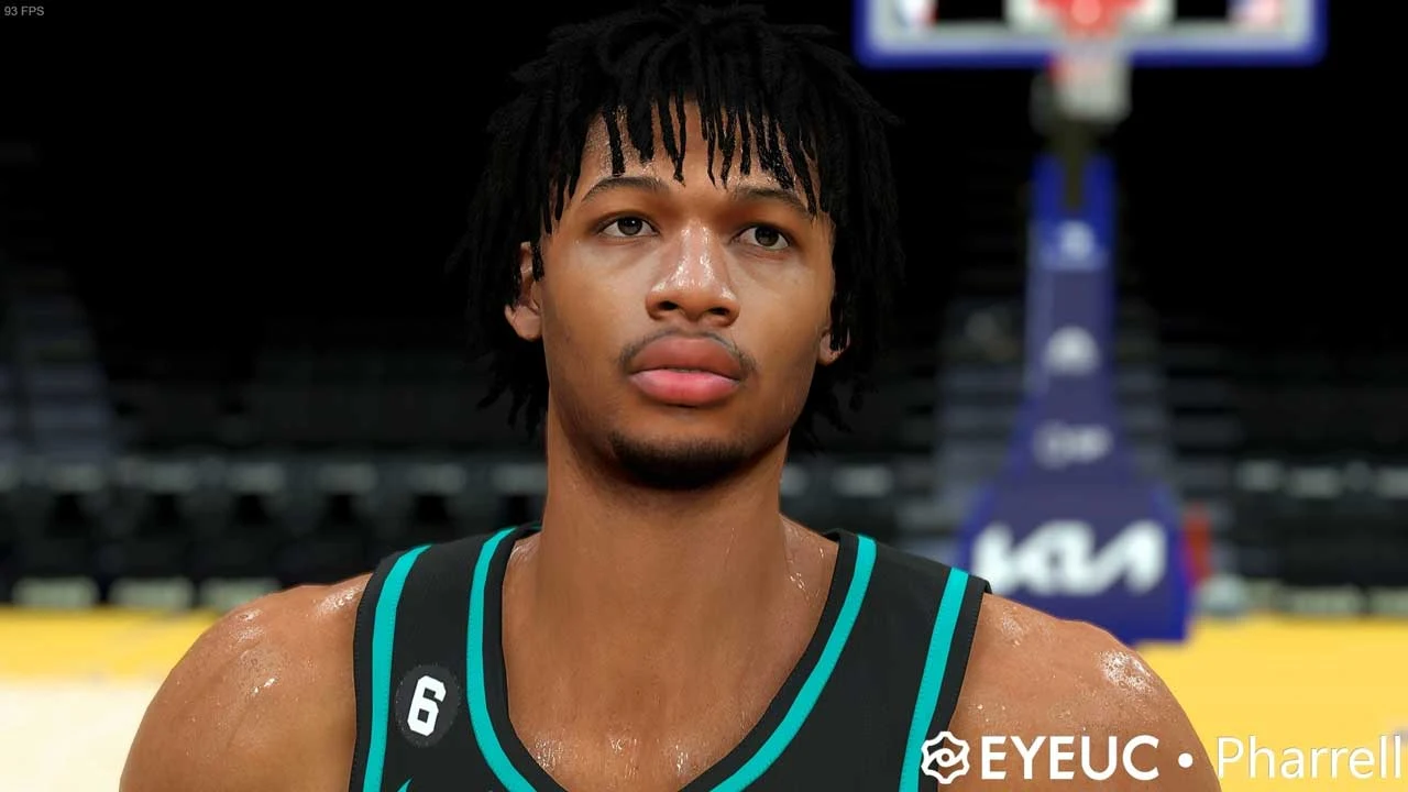 NBA 2K23 Shaedon Sharpe Cyberface