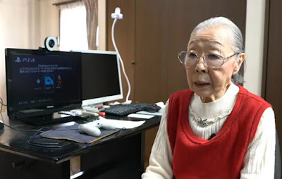 Youtuber japonesa de 90 anos