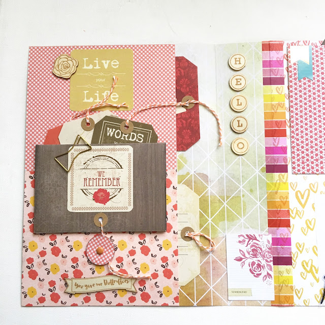 Fall In Love Mini Album by Angela Tombari per Crea Il Tuo con Angela & Giorgia October Kit Project 1