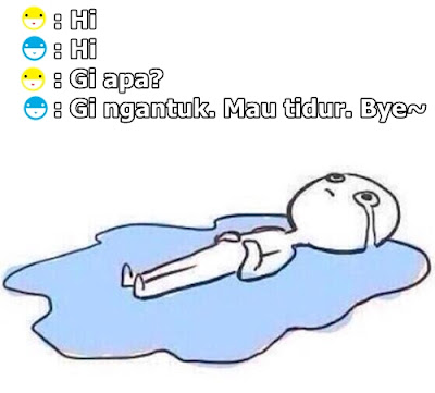 10 Meme Chat Lucu 'Ditolak Gebetan' Ini Bikin Ngakak Prihatin