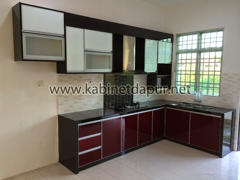 Pintu Sliding Meja Dapur Konsep Terbaru!