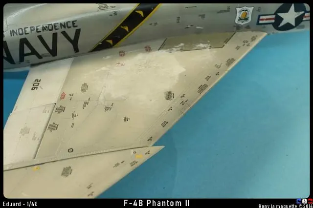 La boulette du F-4B Phantom II d'Eduard au 1/48.