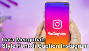 Cara Membuat Tulisan Miring di Caption Instagram