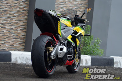 modifikasi yamaha R25 monster tech 3