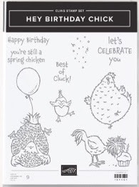 Hey Birthday Chick Stamp Set