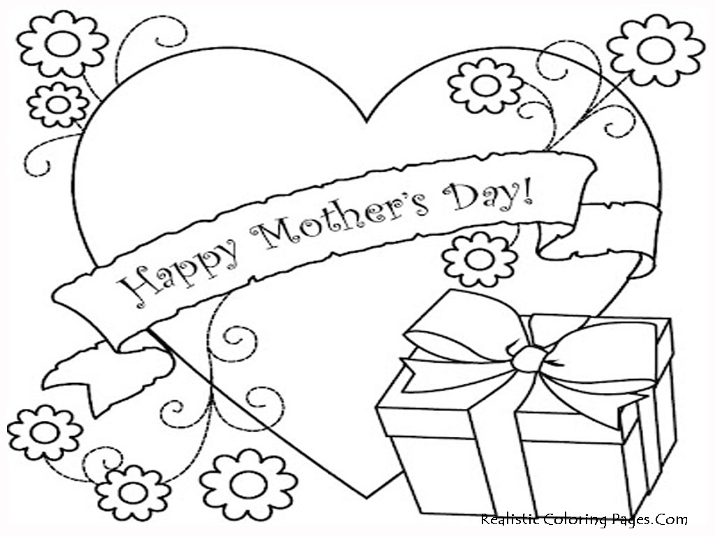 Coloring Printouts Mothers Day 9