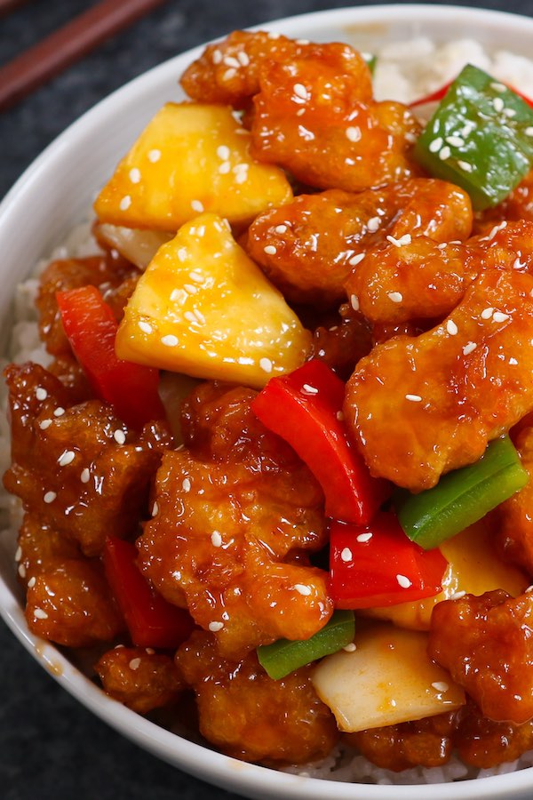 Resep Ayam Goreng Saus Asam Manis Ala Restoran Cina  topkoky