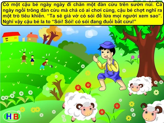 Truyện Tranh Cậu Bé Chăn Cừu