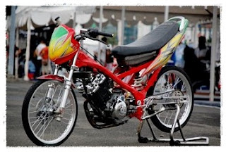 Gambar Motor  Modifikasi Modifikasi Motor  Ban  Kecil  dan Unik