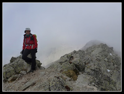 En la cima del Pico Rabadá