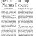 Gov Plans to Drops Pharma-D course:Poor Job