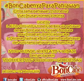 Lomba Foto BonCabe Para Pahlawan