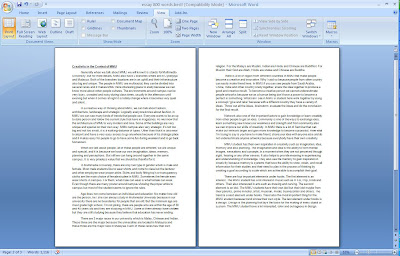 how to write a 300 word essay typed