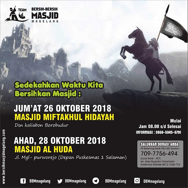 Bergabunglah dalam Kegiatan Bersih-Bersih Miftahul Hidayah Kaliabon, Borobudur, Kabupaten Magelang 