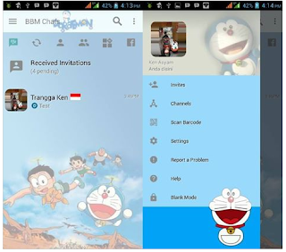 BBM MOD Doraemon Apk v3.2.3.11 Full Picture Terbaru 2017 Free Download