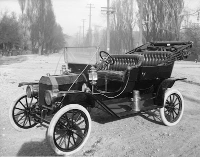 The Model T was introduced by Ford in 1908 and featured the steering wheel 