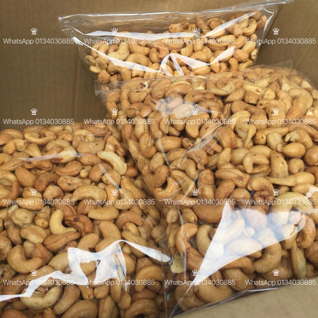 Roasted Cashews Nut Kacang Gajus Borong