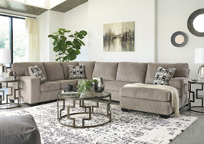 Ballinasloe Platinum RAF Chaise Sectional