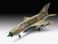 Revell 1/48  MiG-21 SMT (03915) Color Guide & Paint Conversion Chart